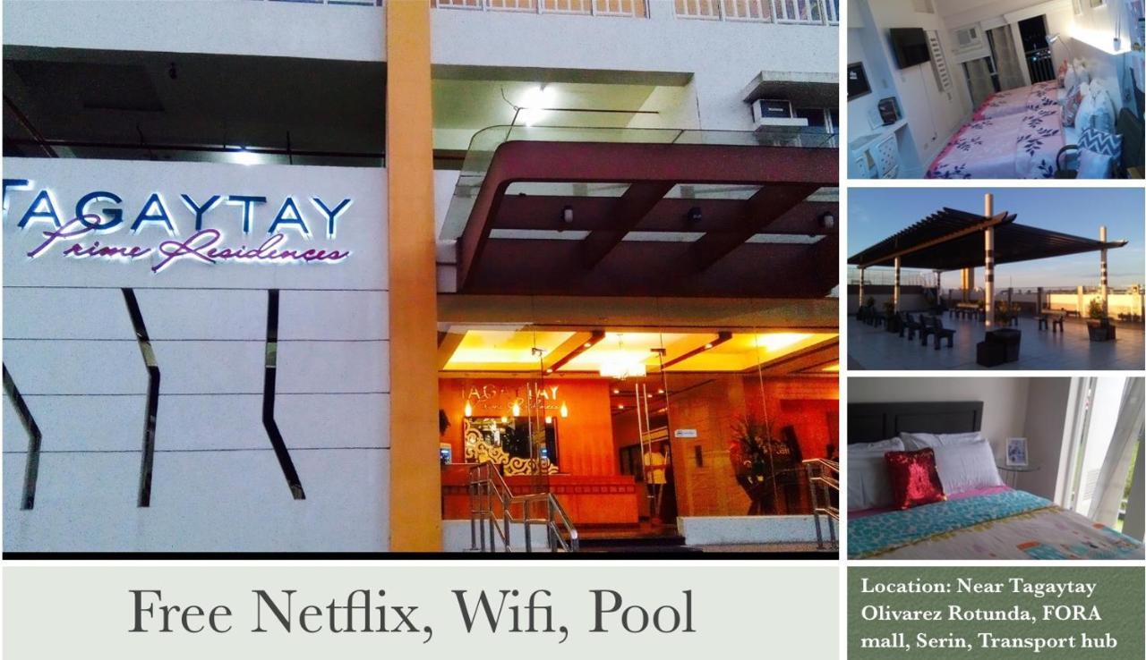 Mary'S Crib Cityland Prime Tagaytay With Free Wifi & Swimming Tagaytay City Eksteriør bilde